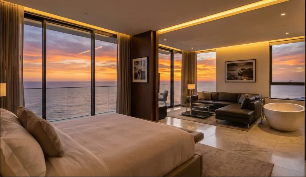 Phòng VIP Suite khách sạn Hoa Mai view biển toàn cảnh đẳng cấp